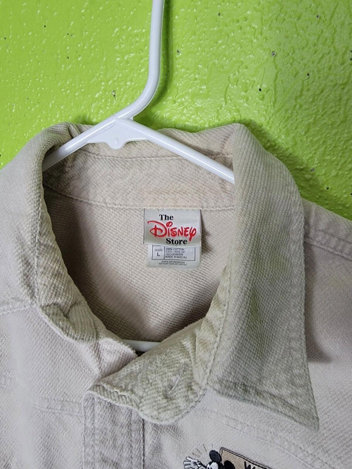 Disney Walt Disney Store Mickey Mouse Playful Pluto Button Corduroy Size US L / EU 52-54 / 3 - 4 Thumbnail