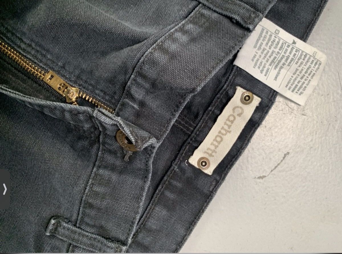 Carhartt Vintage carhartt b01 blk double knee denim Size US 36 / EU 52 - 4 Thumbnail