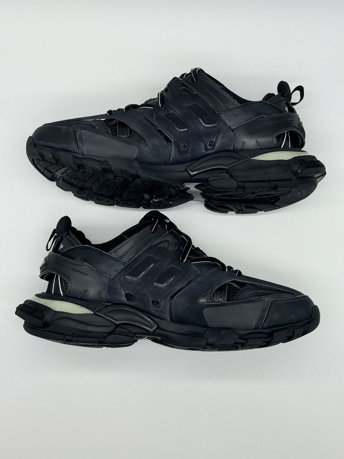 Balenciaga Size 9 - Balenciaga Track LED Sneaker Black Size US 9 / EU 42 - 3 Thumbnail