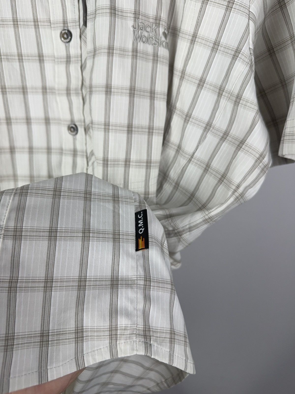 Jack Wolfskin Vintage 00s Outdoor Jack Wolfskin short sleeve Shirt Size US XL / EU 56 / 4 - 3 Thumbnail
