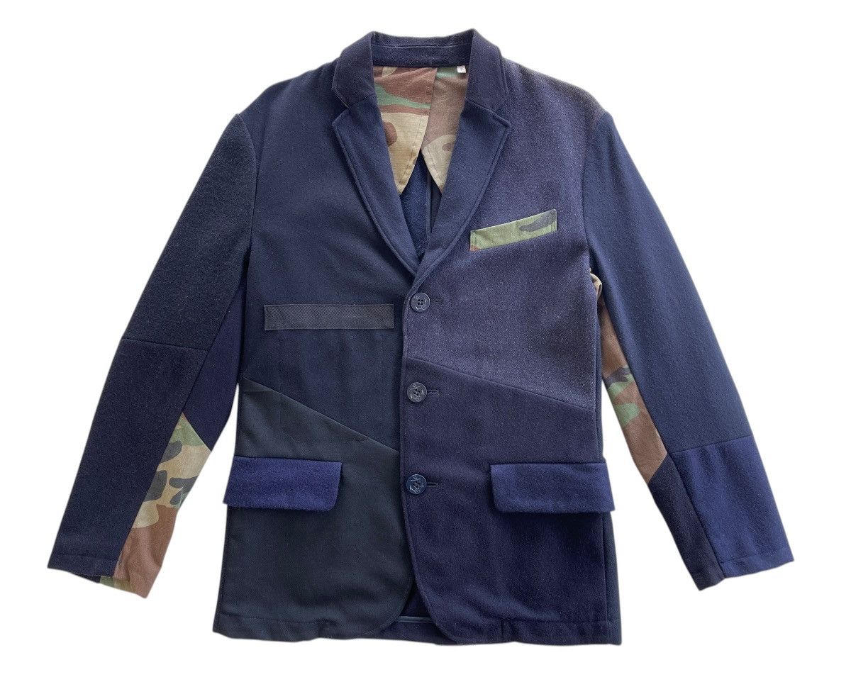 HOLLYWOOD RANCH MARKET H.Ranch Market Remake Patchwork Jacket Size US M / EU 48-50 / 2 - 2 Thumbnail