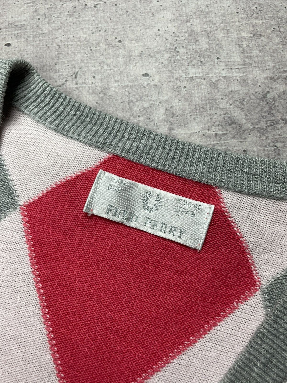 Fred Perry × Vintage Vintage Fred Perry Cardigan Sweatshirt Rare Size M / US 6-8 / IT 42-44 - 6 Thumbnail