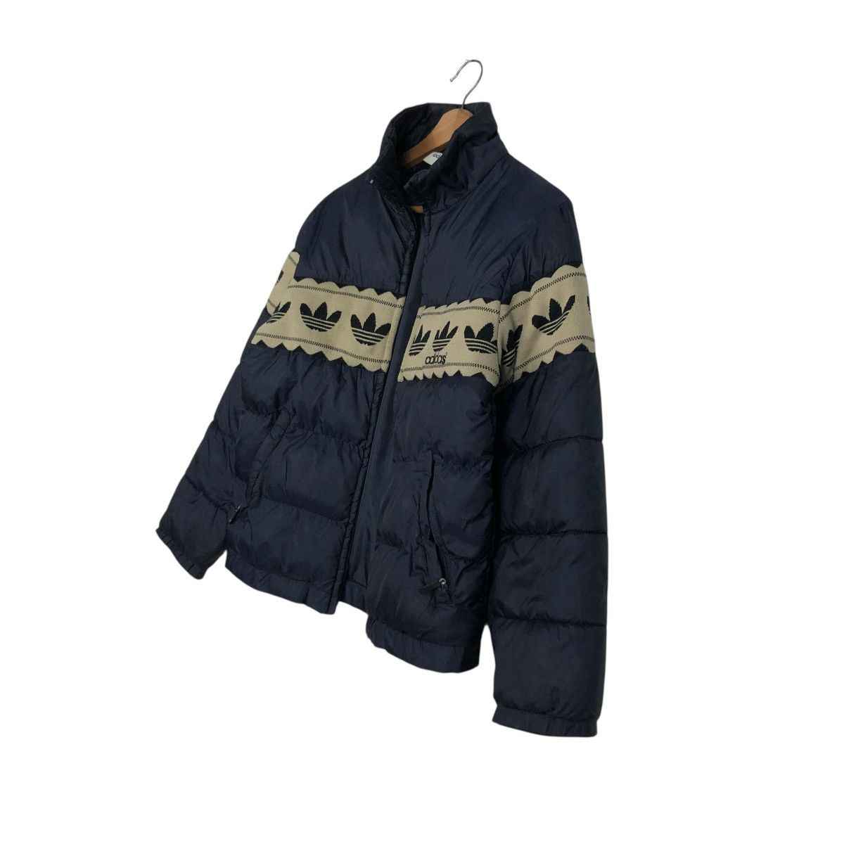 Adidas 🔥VINTAGE ADIDAD PUFFER JACKET QUILTED FULL PRINT Size US M / EU 48-50 / 2 - 4 Thumbnail