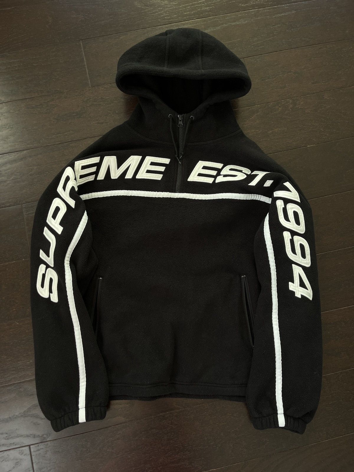 Supreme chain stitch hooded sweatshirt hotsell