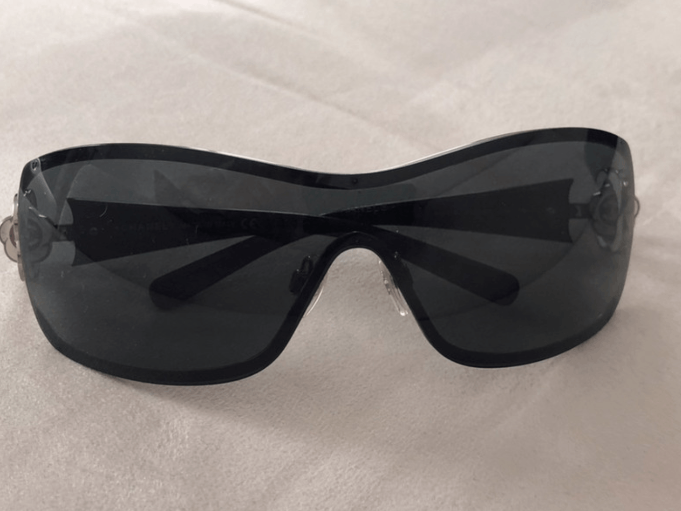 Chanel CHANEL SUNGLASSES 4164 Rhinestone 4017 Mask RI905 Size ONE SIZE - 4 Thumbnail