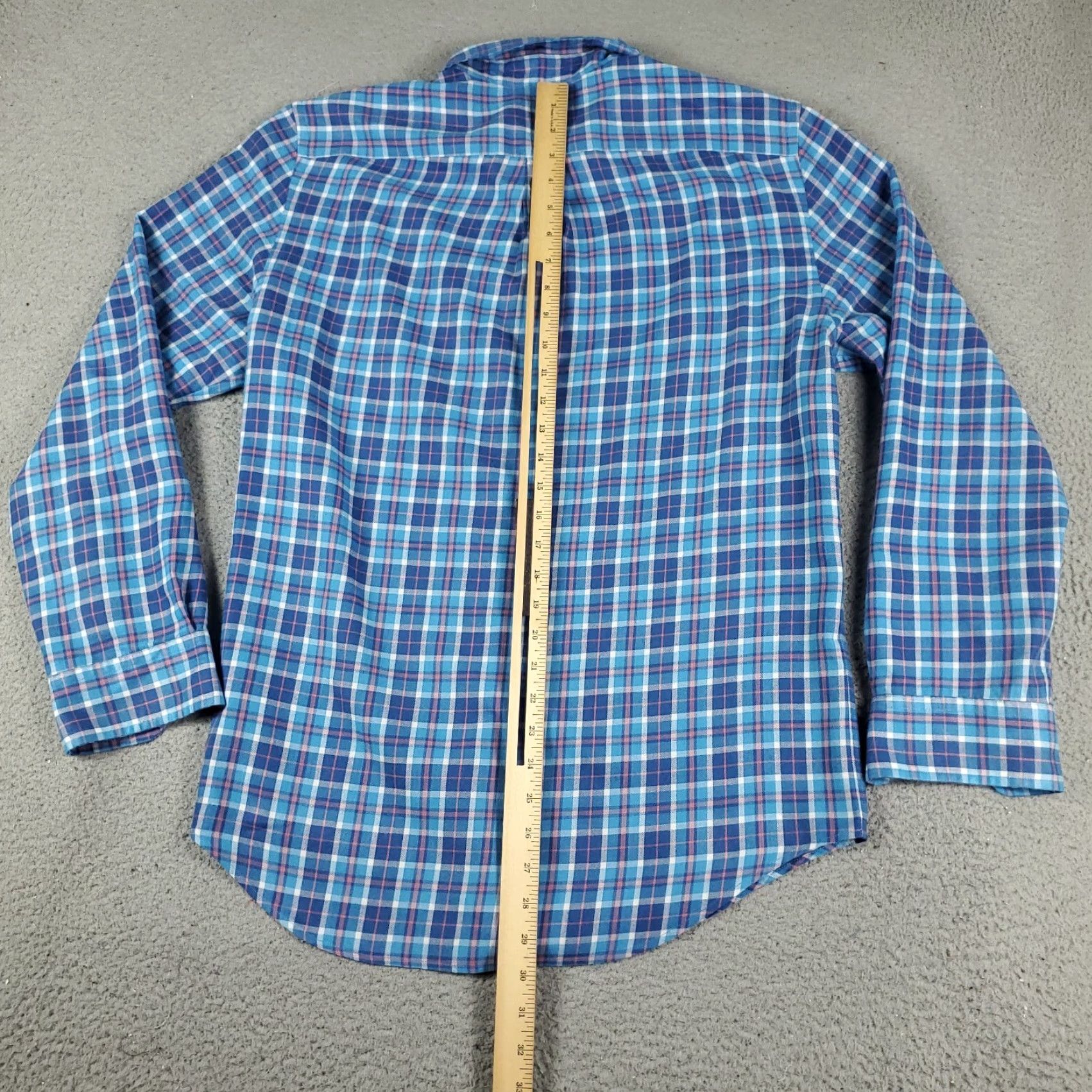 Vineyard Vines Vineyard Vines Shirt Men Small Blue Plaid Long Sleeve Button-Up Cotton Mens Size US S / EU 44-46 / 1 - 4 Thumbnail