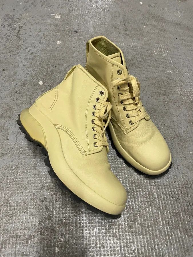 Jil Sander Jil Sander Ivory Ankle Boots Size US 7 / EU 40 - 5 Thumbnail