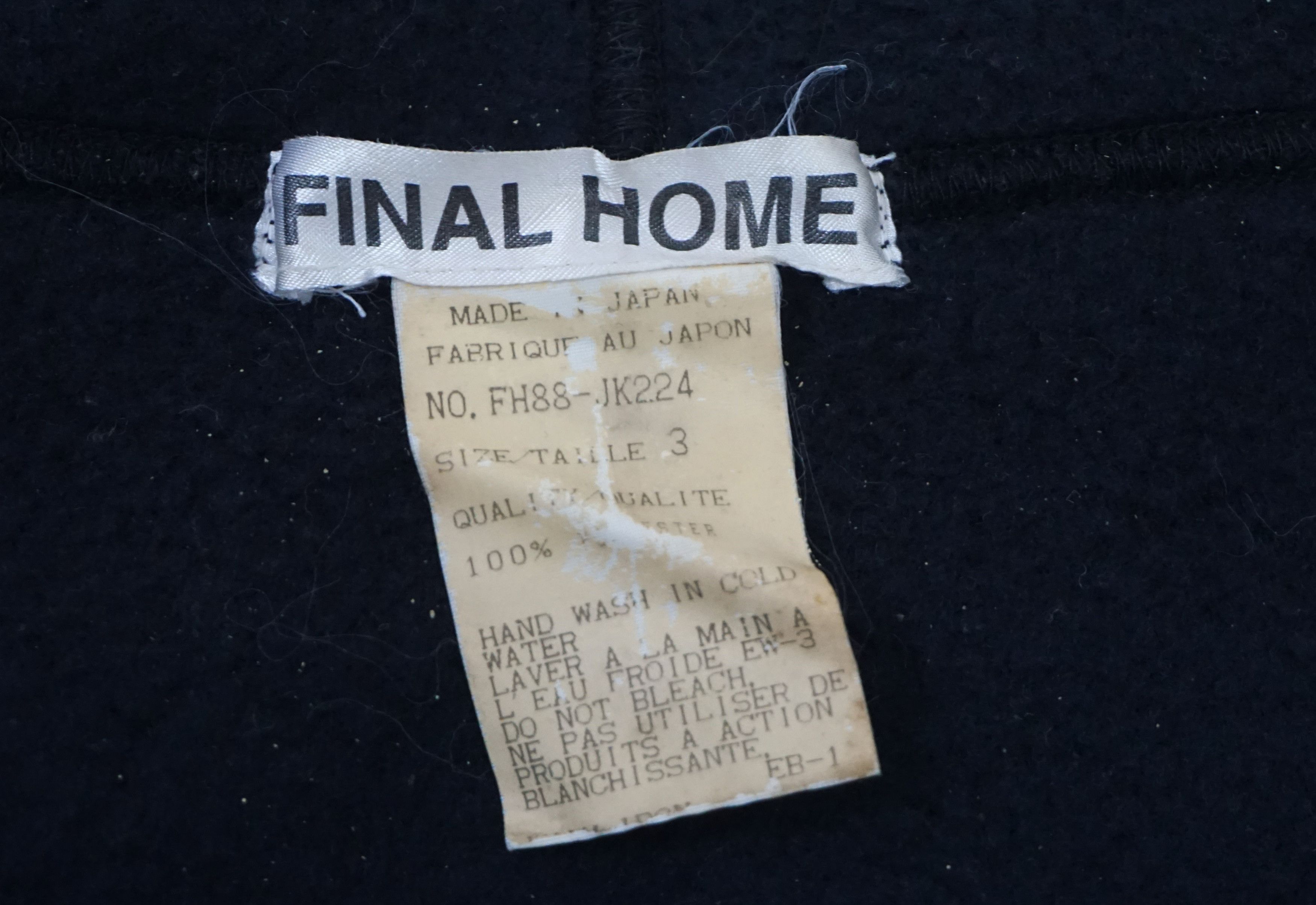 Final Home × Vintage Final Home Gaiter Fleece Sweater Size US L / EU 52-54 / 3 - 2 Thumbnail