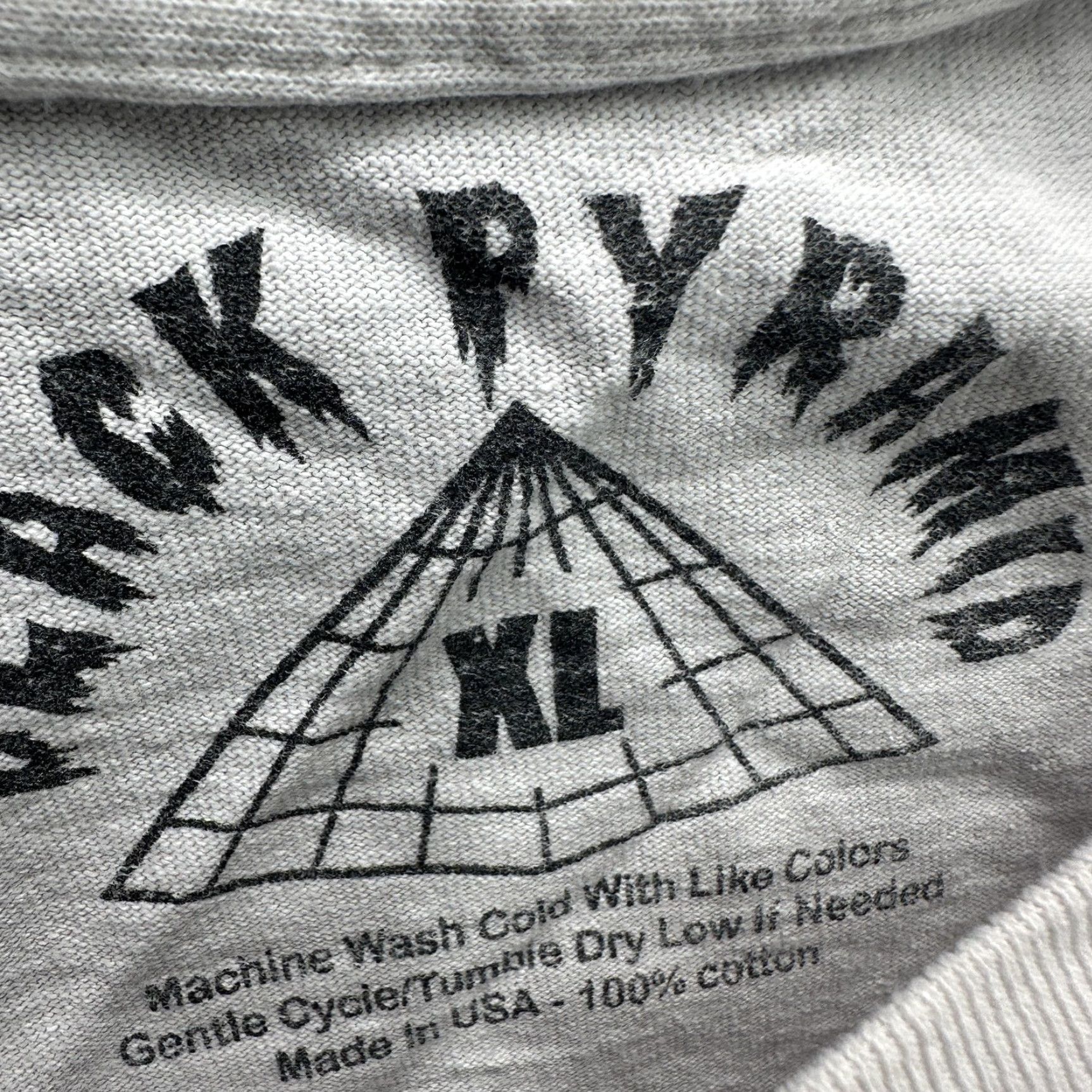 Black Pyramid VINTAGE Black Pyramid T-Shirt Mens XL White Hip Hop Streetwear Rap Graphic Tee USA Size US XL / EU 56 / 4 - 7 Thumbnail