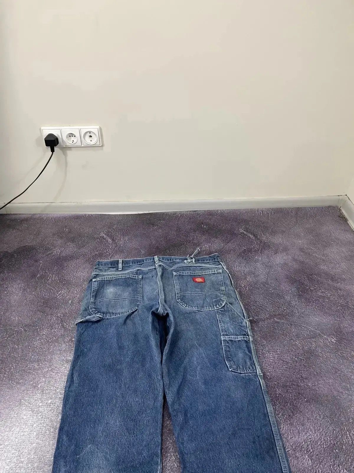 Dickies × Vintage Vintage Dickies Hype Blue American Denim Baggy Jeans Size US 38 / EU 54 - 4 Thumbnail