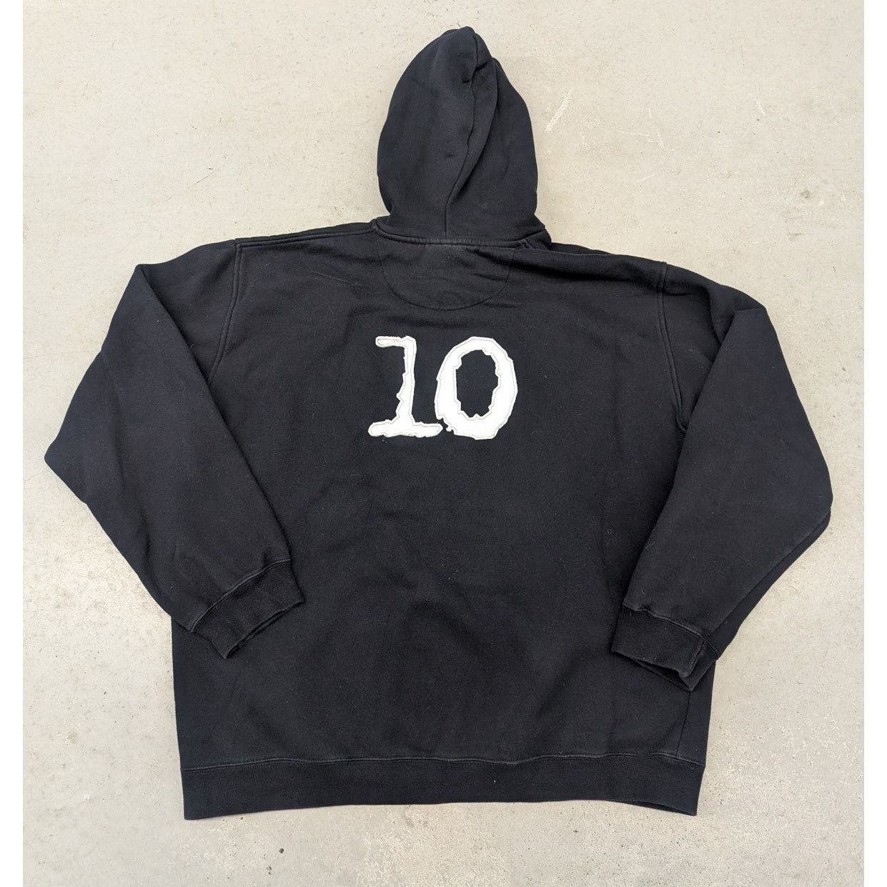 Nike × Vintage Vintage Nike "This Moment" black hoodie Size US XXL / EU 58 / 5 - 4 Thumbnail