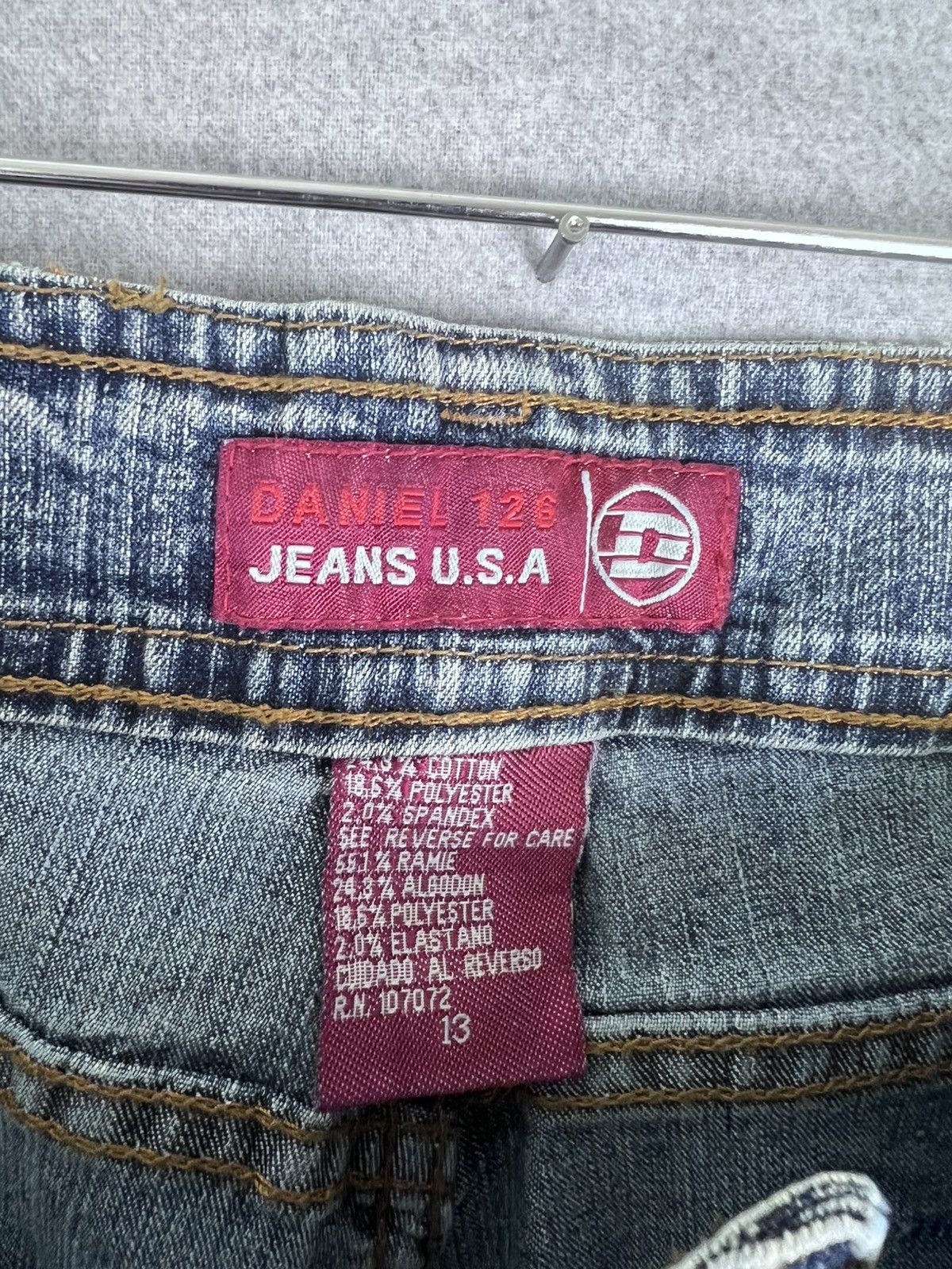 Vintage Daniel Jeans Y2K Flared Jeans 30x31 Bootcut Flared Western Size 30" / US 8 / IT 44 - 4 Thumbnail
