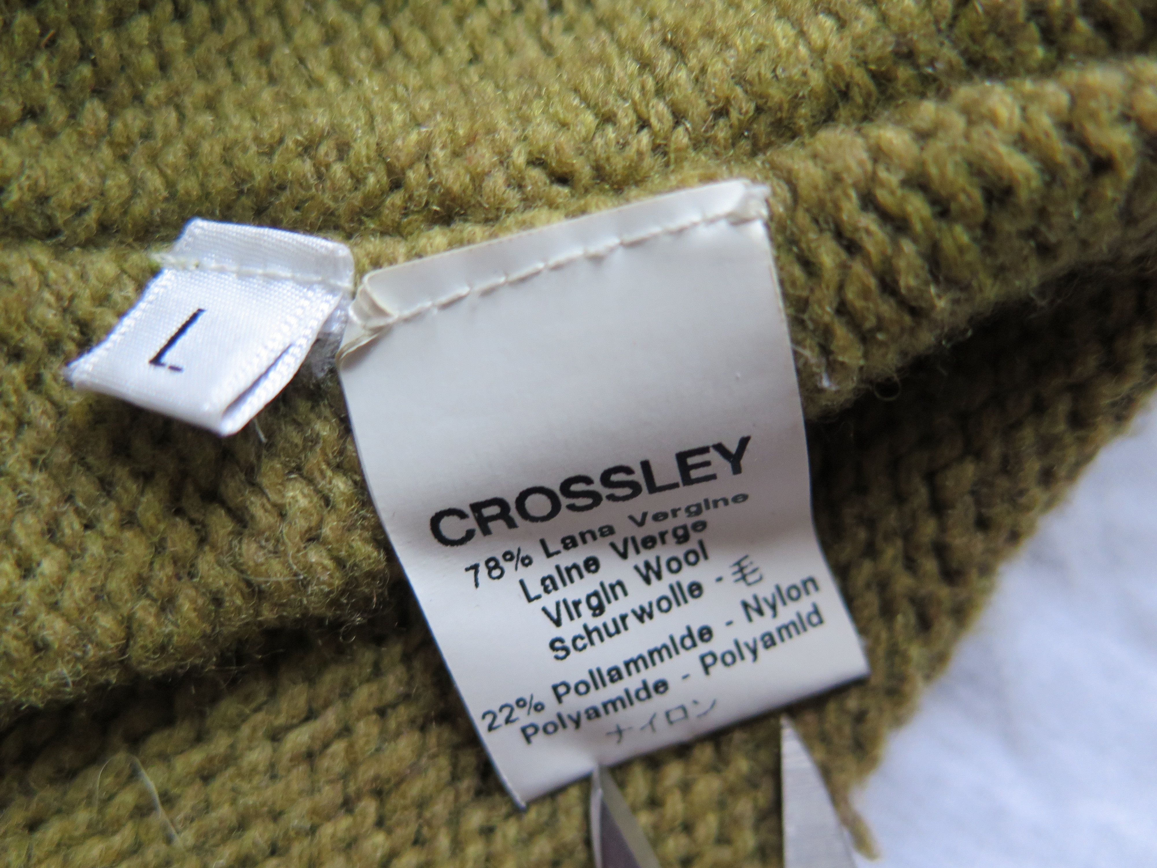 Crossley Green wool turtle neck Size US L / EU 52-54 / 3 - 6 Thumbnail