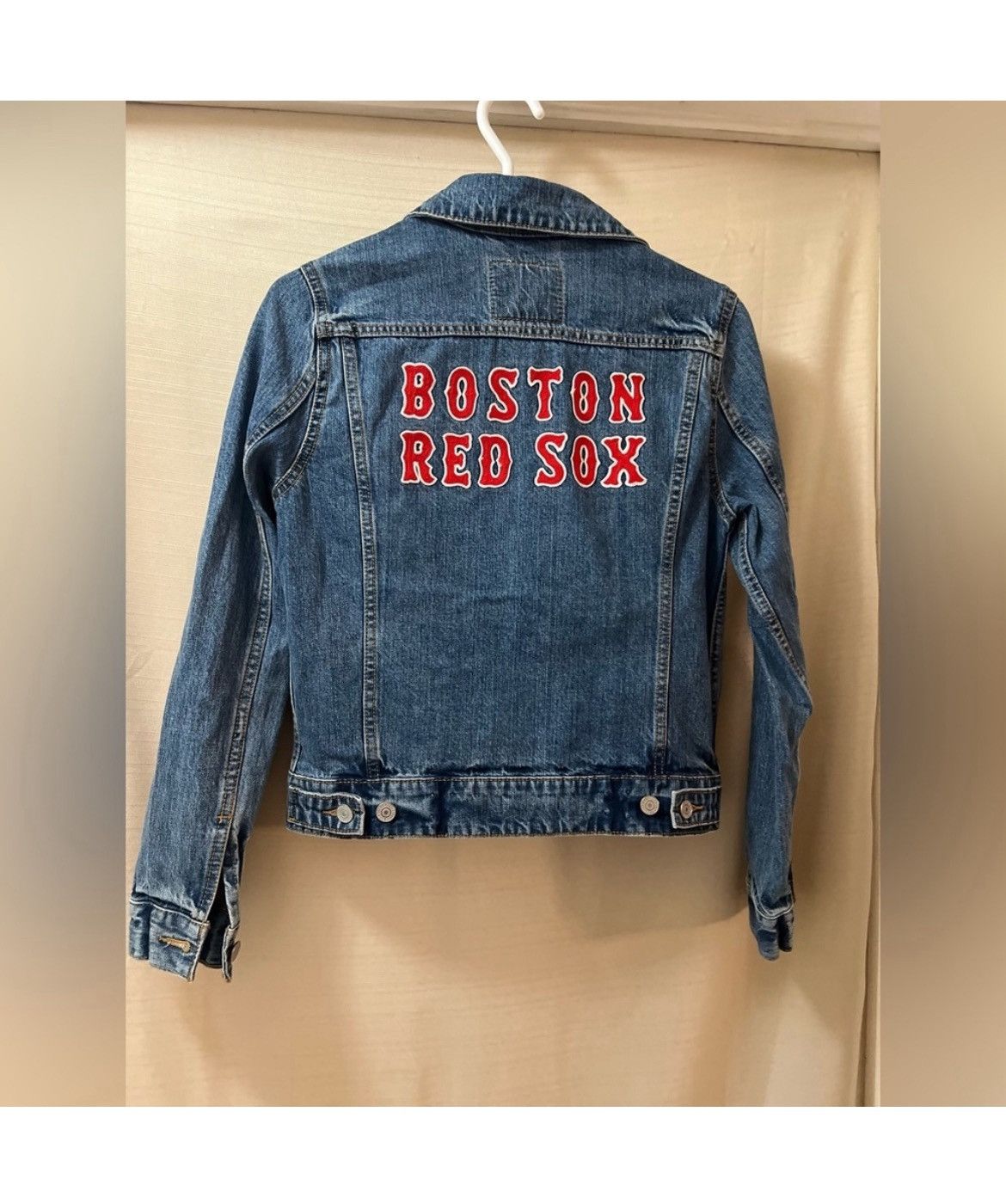 Levi's Levis boston red socks womens jacket size small Size S / US 4 / IT 40 - 5 Thumbnail