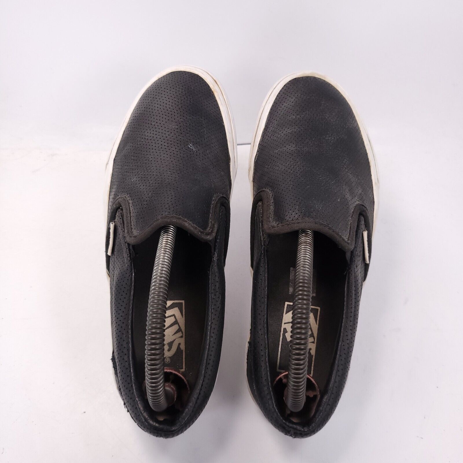 Vans Vans Off the Wall Shoe Womens Size 7.5 Mens 6 721494 Black Size US 7.5 / IT 37.5 - 4 Thumbnail