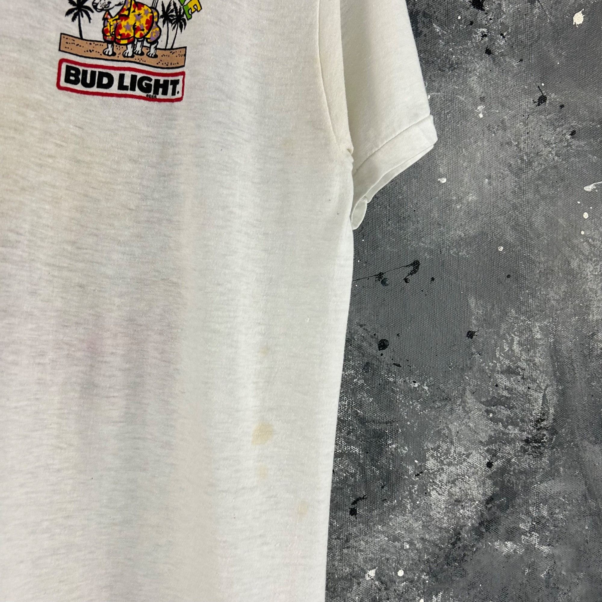 Vintage Vintage 80’s Bud Light Spud shirt Size US S / EU 44-46 / 1 - 7 Thumbnail