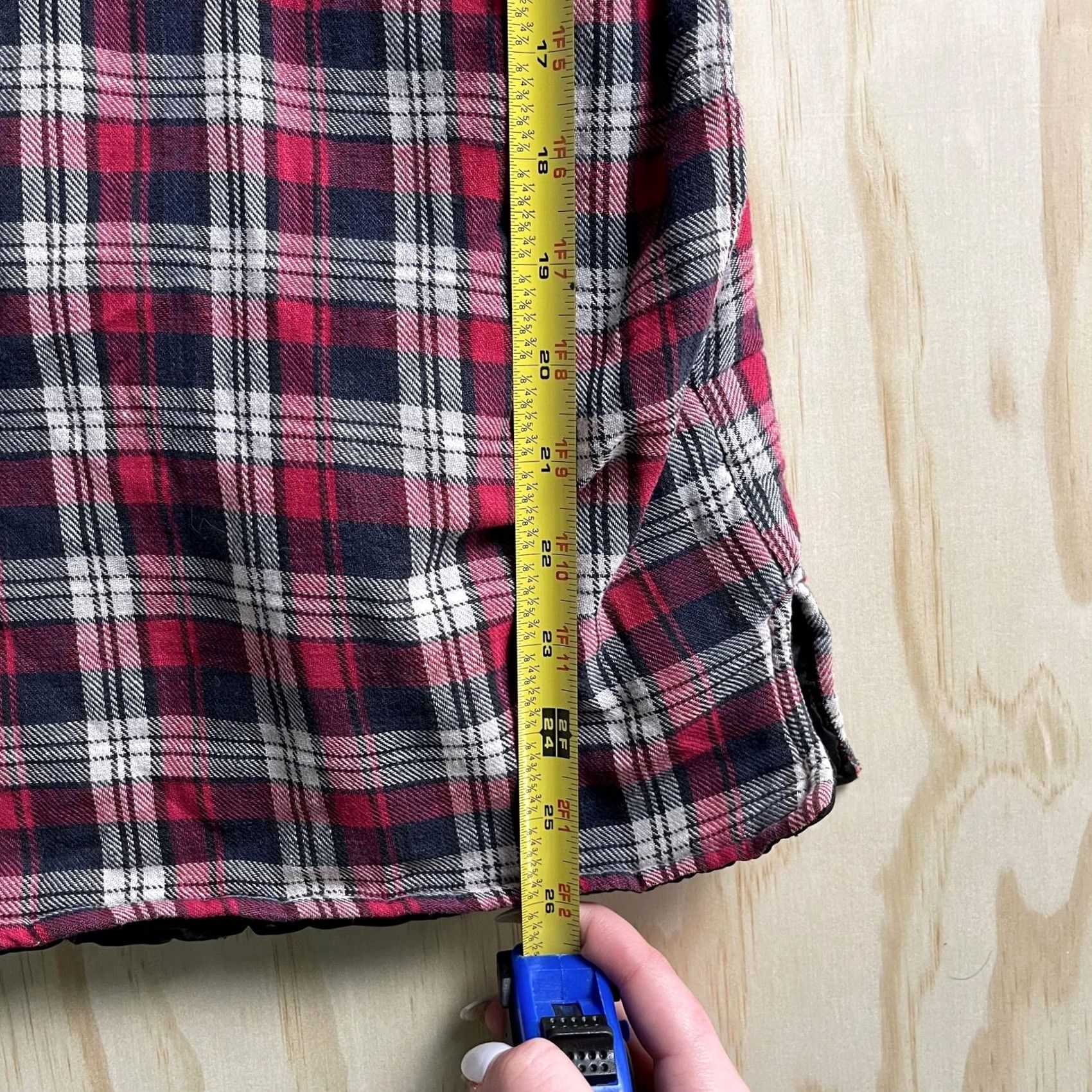 Vintage VINTAGE Premier International Shirt Jacket Mens XL Red Plaid Quilted Flannel Workwear Size US XL / EU 56 / 4 - 6 Thumbnail