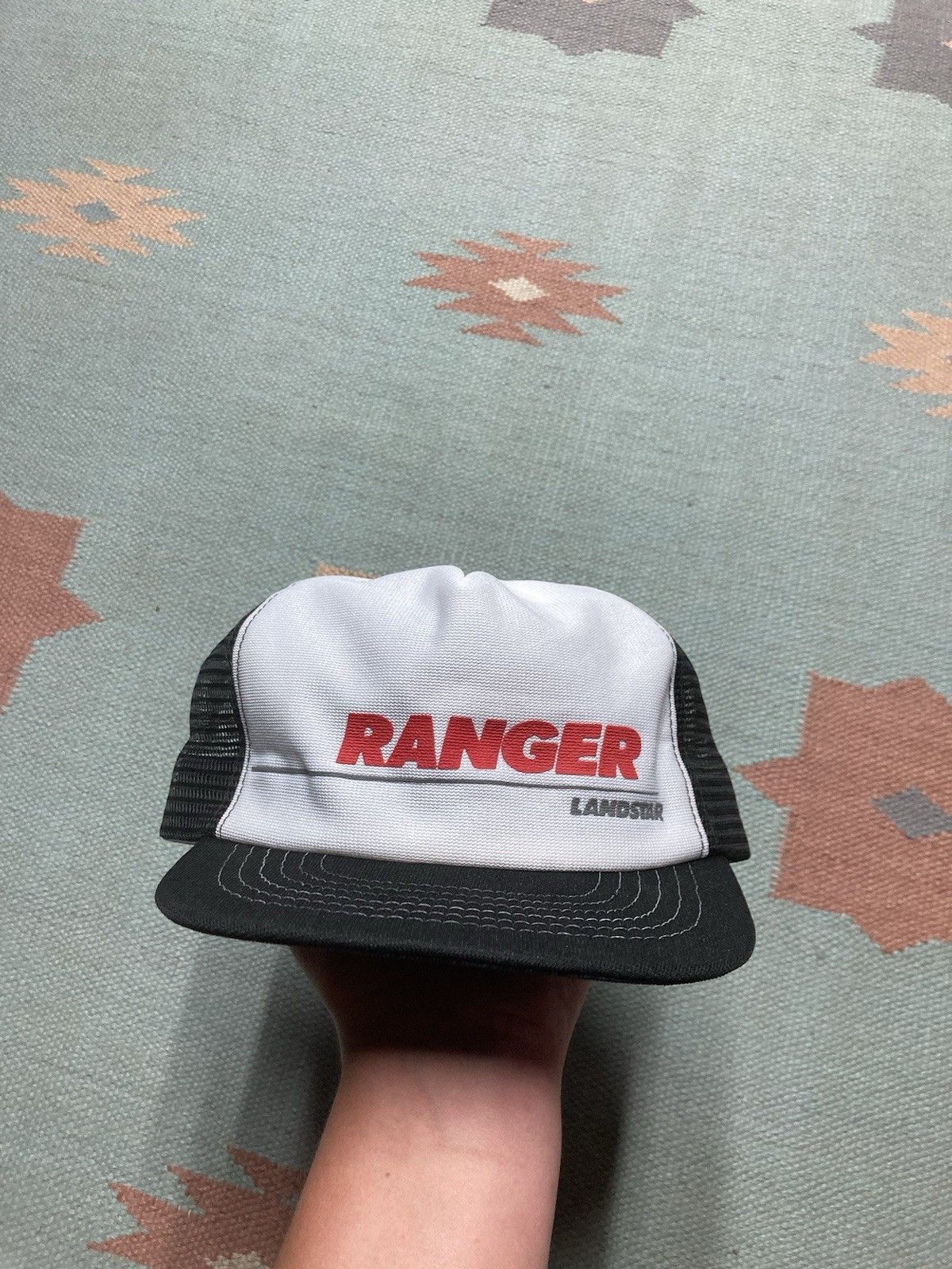 Vintage Vintage 80s trucker hat ranger landstar transportation USA Size ONE SIZE - 2 Thumbnail