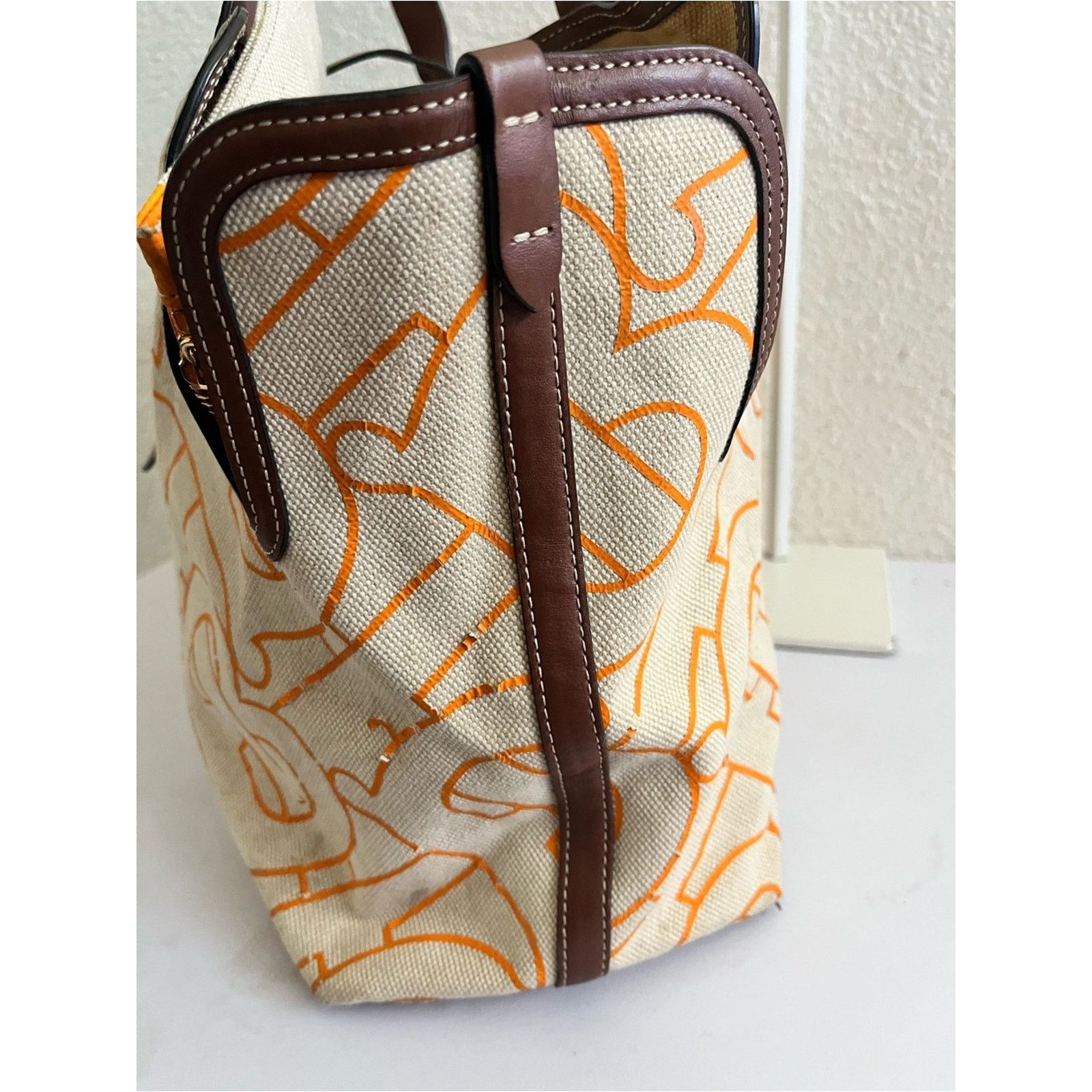 Burberry Burberry TB canvas tote bag Size ONE SIZE - 6 Thumbnail