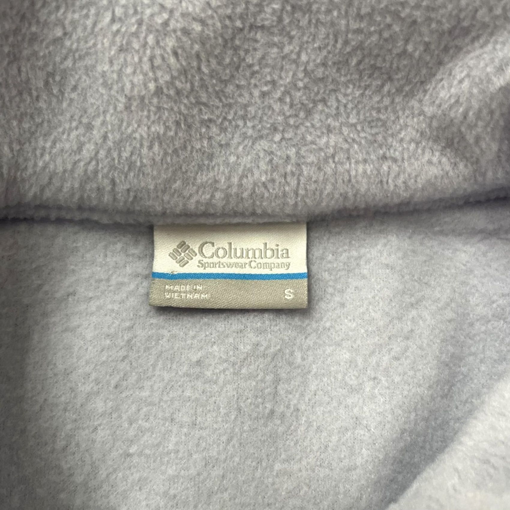 Vintage Columbia Sweater Womens Small Purple Fleece Snap Pullover Lightweight Outdoor Size S / US 4 / IT 40 - 3 Thumbnail