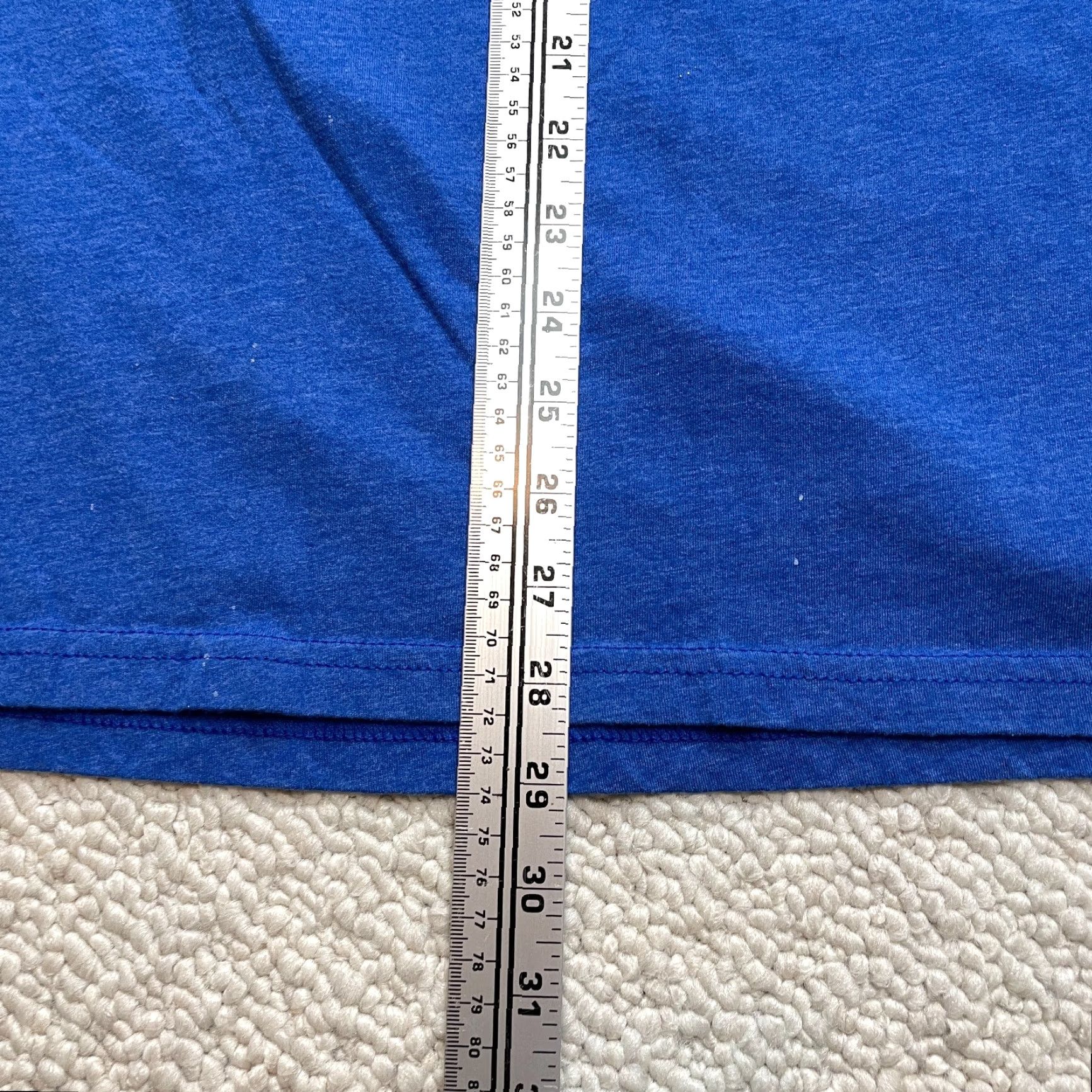 Vintage Unbranded Shirt Mens 2XL Blue Short Sleeve Solid The Blue Ball Logo Gadsen T-Shirt Crew Neck College Music Size US XXL / EU 58 / 5 - 6 Thumbnail