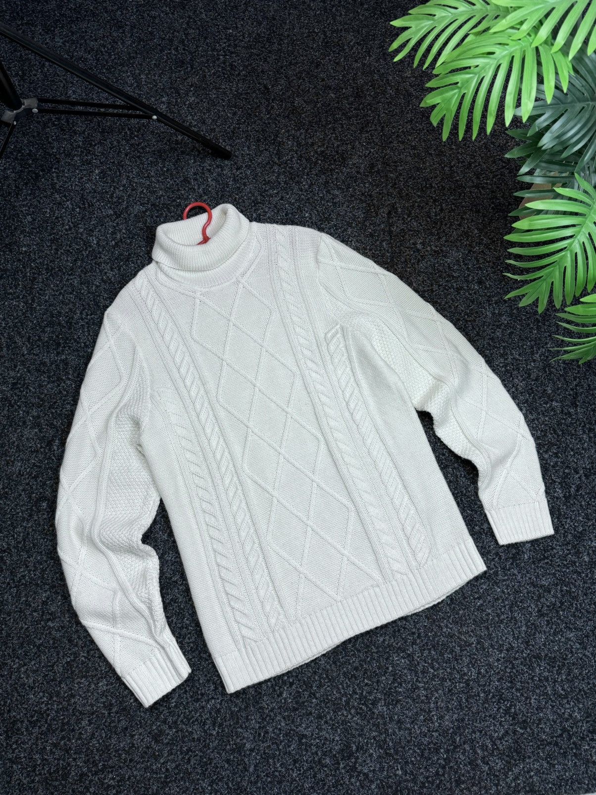 Folk Folk Vintage sweater In a beautiful knitting size M Size US M / EU 48-50 / 2 - 1 Thumbnail