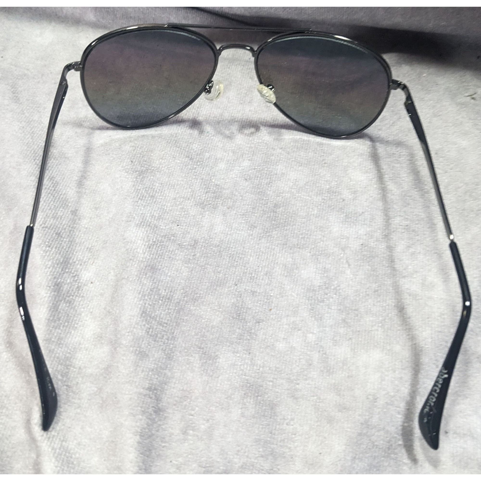 Abercrombie & Fitch Preppy Abercrombie Aviator Sunglasses With Rainbow Mirror Fi Size ONE SIZE - 5 Thumbnail