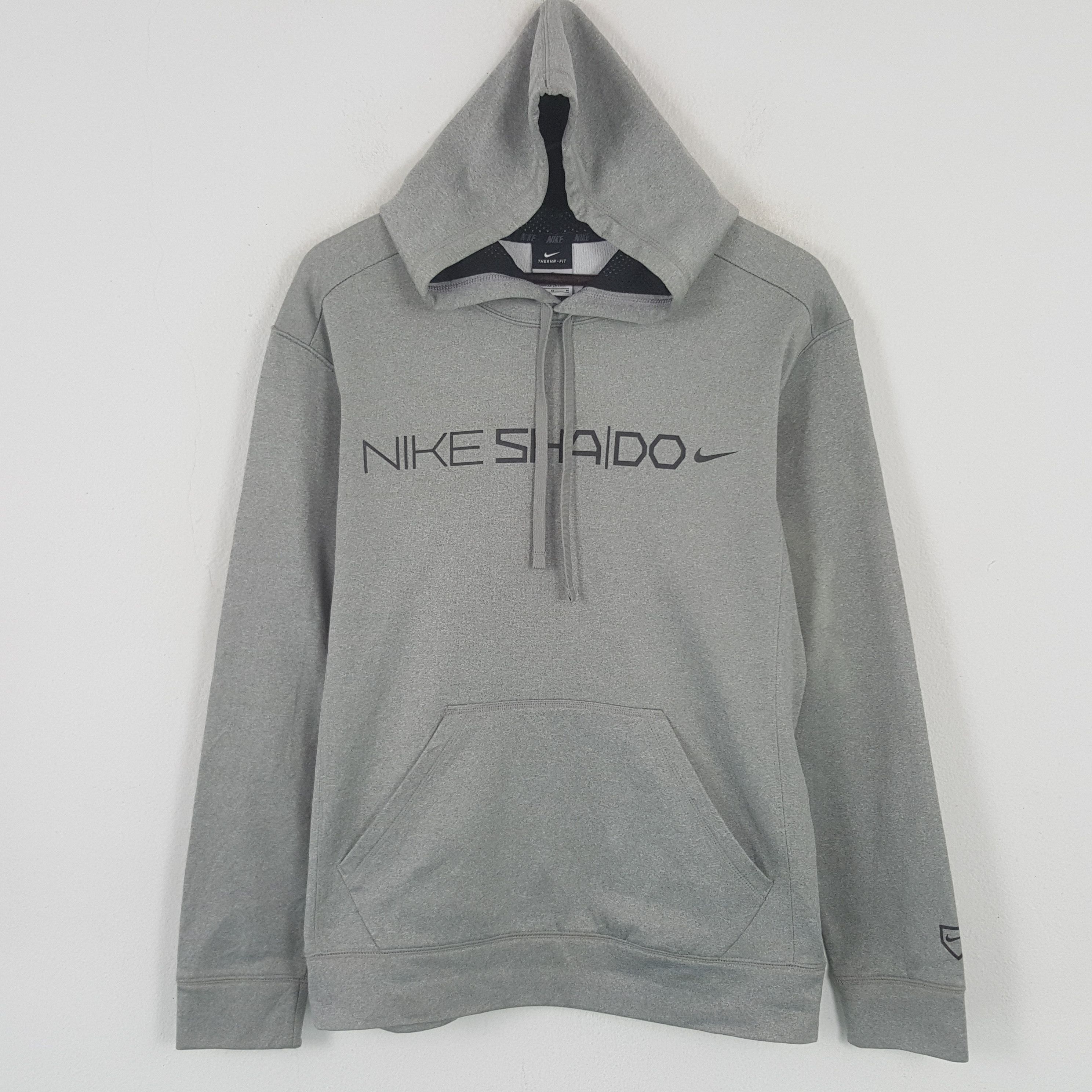 Nike × Vintage Vintage Nike Sha do Sweatshirt Hoodies Size US M / EU 48-50 / 2 - 1 Thumbnail