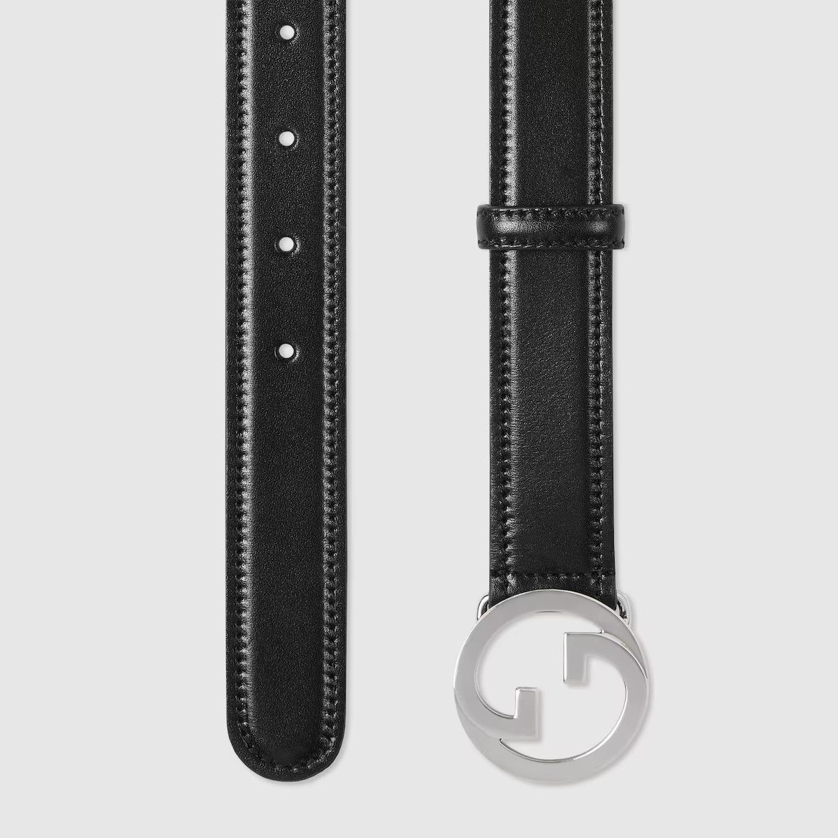 Gucci GUCCI BELT BUCKLE SUPREME MONOGRAM LEATHER 734771 US10N 1000