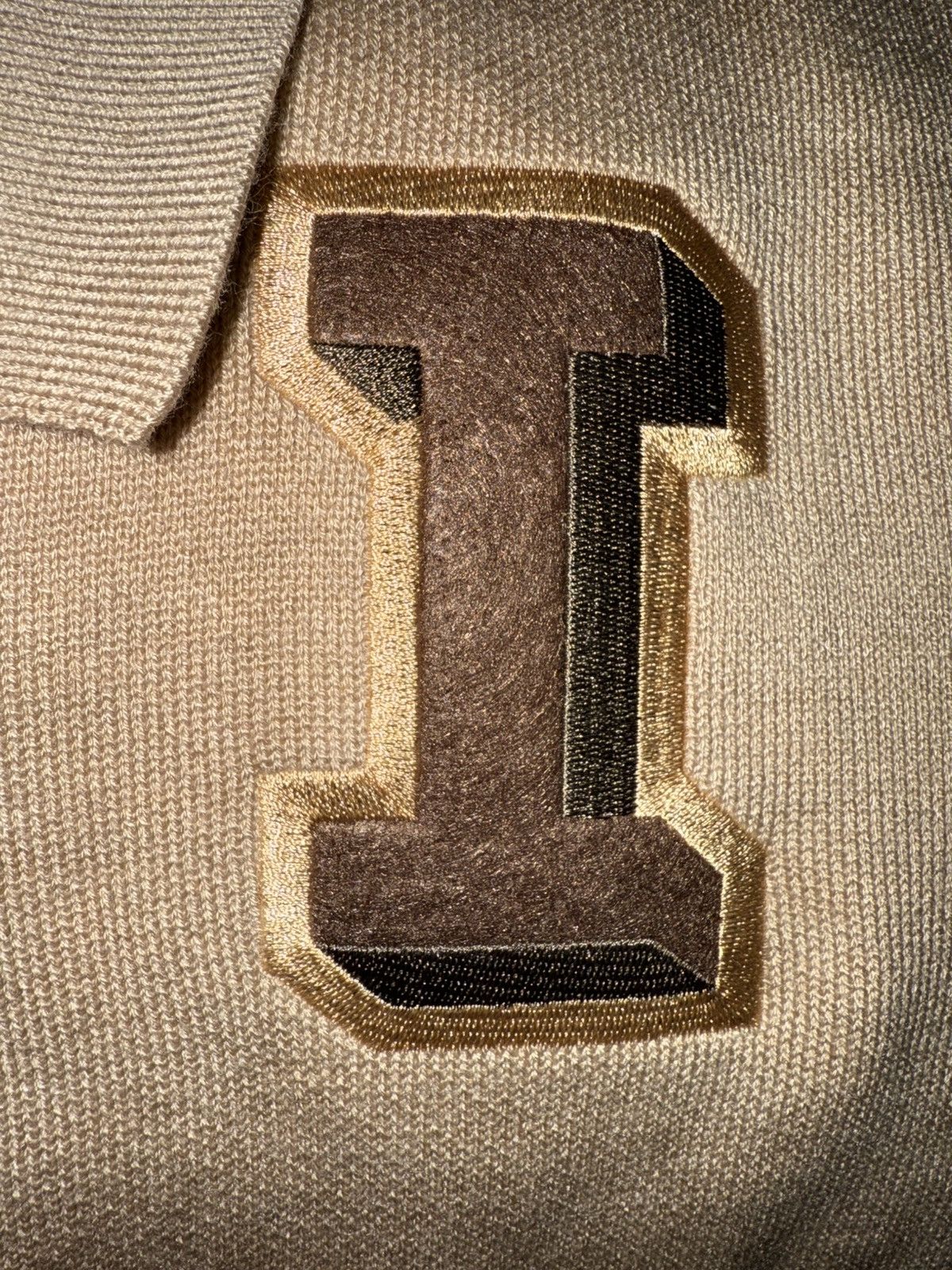 Other INVNCBL “humble in victory” Collegiate Knit Zip-up Sweater L Size US L / EU 52-54 / 3 - 4 Thumbnail