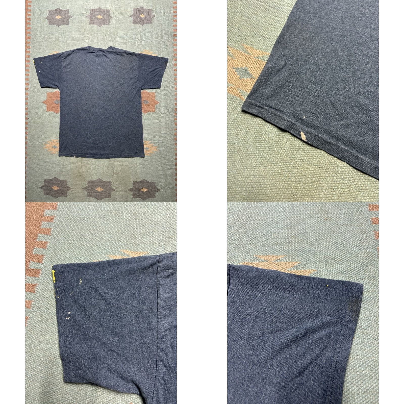 MLB VINTAGE Detroit Tigers MLB Grunge T-Shirt Gray Large Men Size US L / EU 52-54 / 3 - 8 Thumbnail