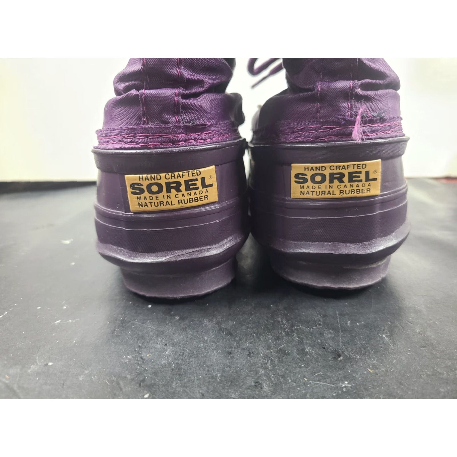 SOREL Sorel Kaufman Snowlion Snow Boots Womens Purple Plum Felt Lined Mid-Calf Winter Snow Boots Size 6 Size US 6 / IT 36 - 7 Thumbnail