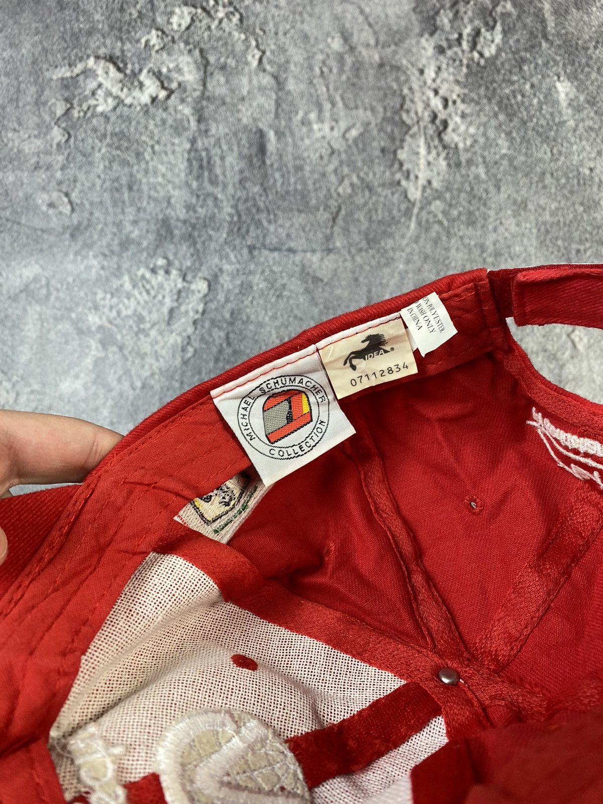 Ferrari Vintage 90s Ferrari F-1 Racing Cap Y2K Streetwear Size ONE SIZE - 8 Thumbnail