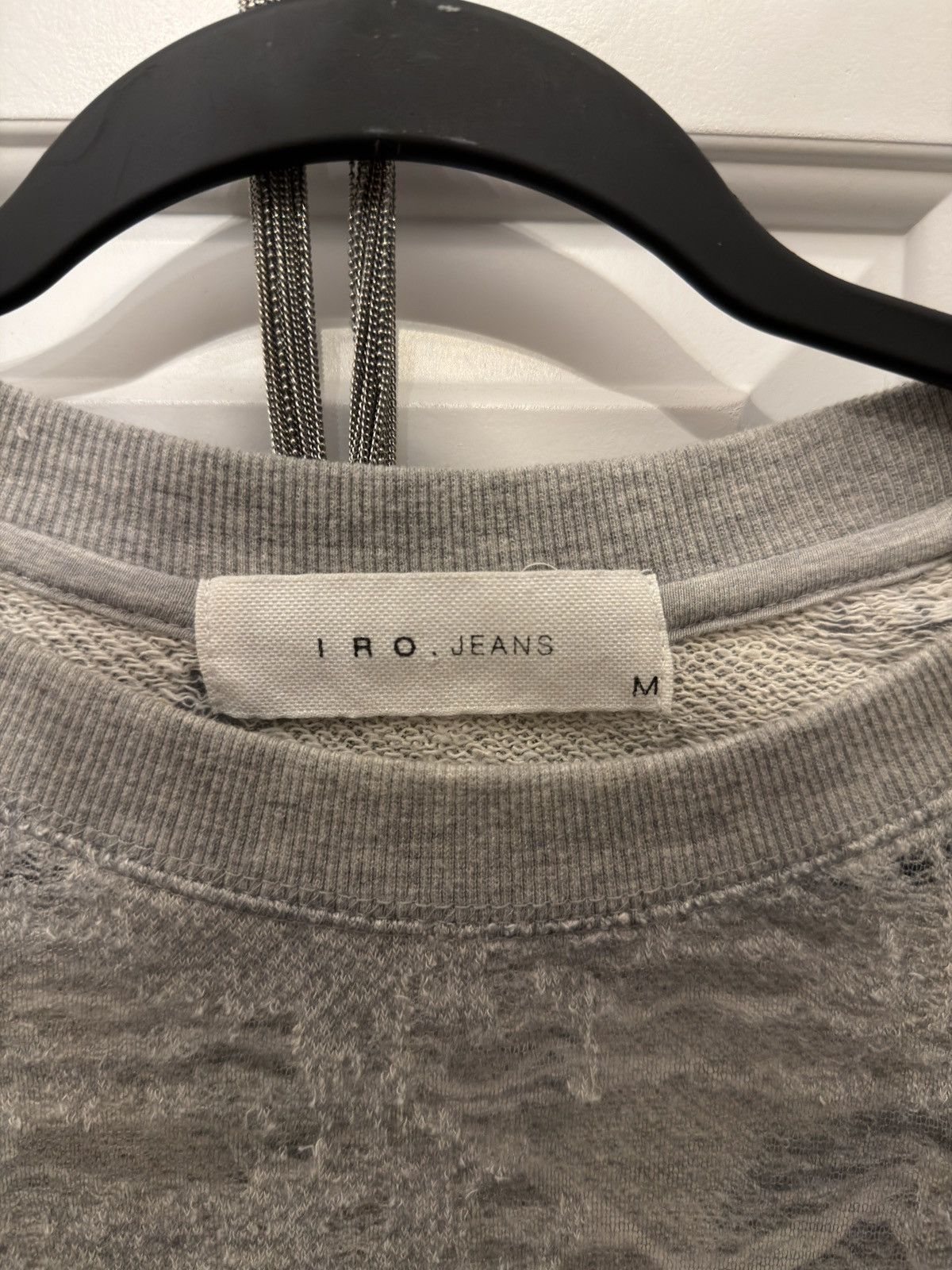 Iro Iro Ripped Sweatshirt Size M / US 6-8 / IT 42-44 - 4 Thumbnail