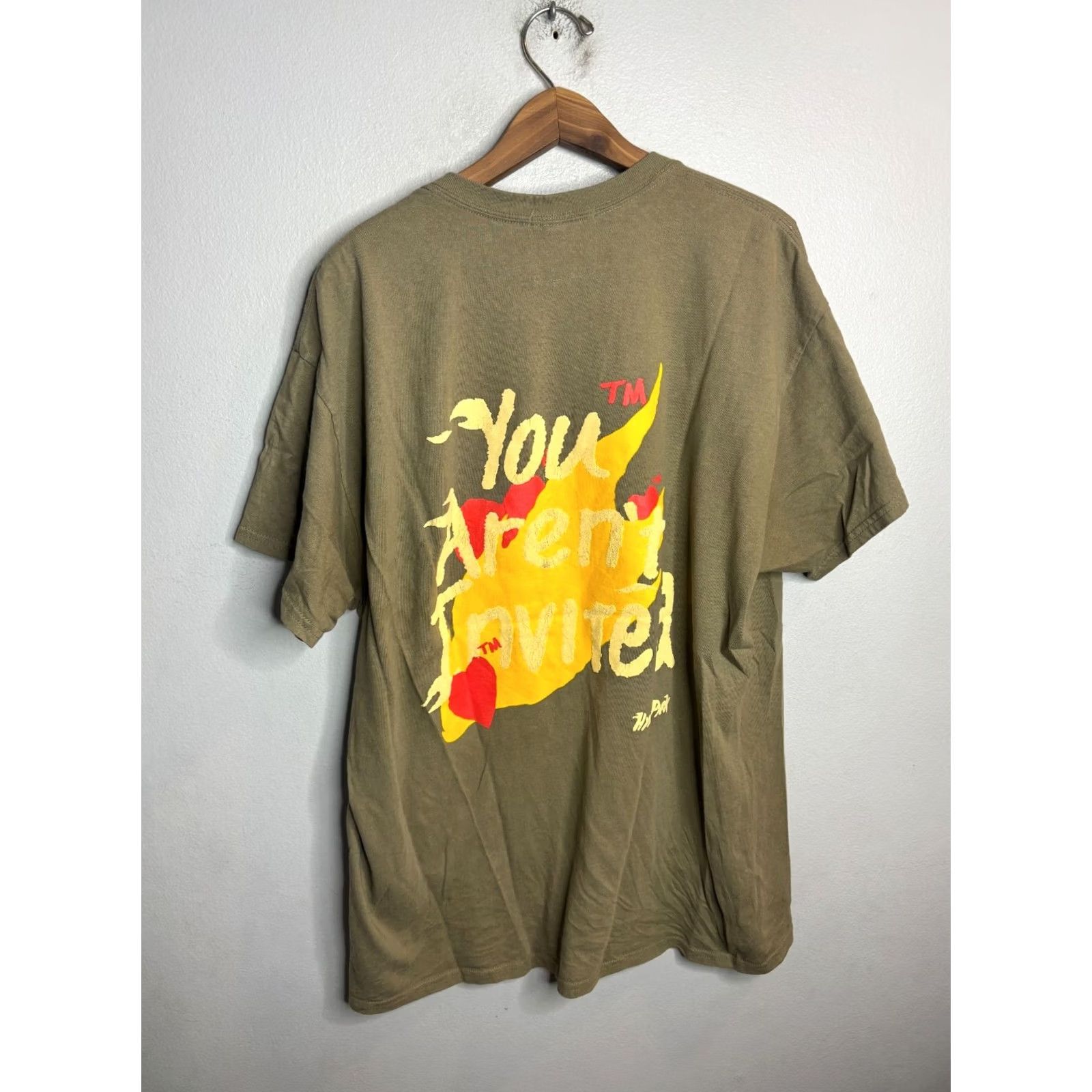 Vintage HYDE PARK T-Shirt Logo Tee 5258 XL Brown Men Short Sleeve Crew Neck Graphic Print City Designer Heart Vintage No QUESTION Size US XL / EU 56 / 4 - 5 Thumbnail
