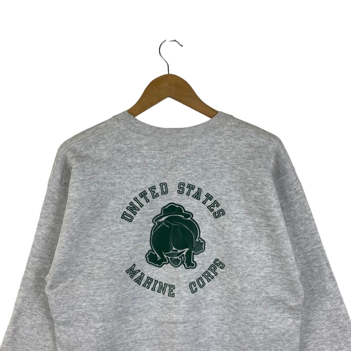 Vintage Vintage USMC Us Army Marine Corps Bulldog Sweatshirt Jumper Size US M / EU 48-50 / 2 - 5 Thumbnail