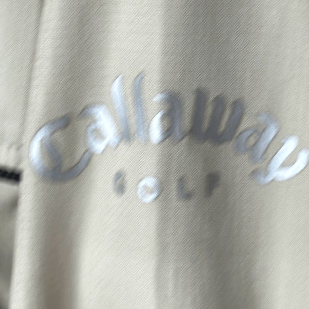 Callaway Callaway Mens Golf Long Sleeve Beige Pullover x Series Size S Cream Track Jacket Unisex Adults Pullover Working Windbreaker Activewear Size US S / EU 44-46 / 1 - 7 Thumbnail