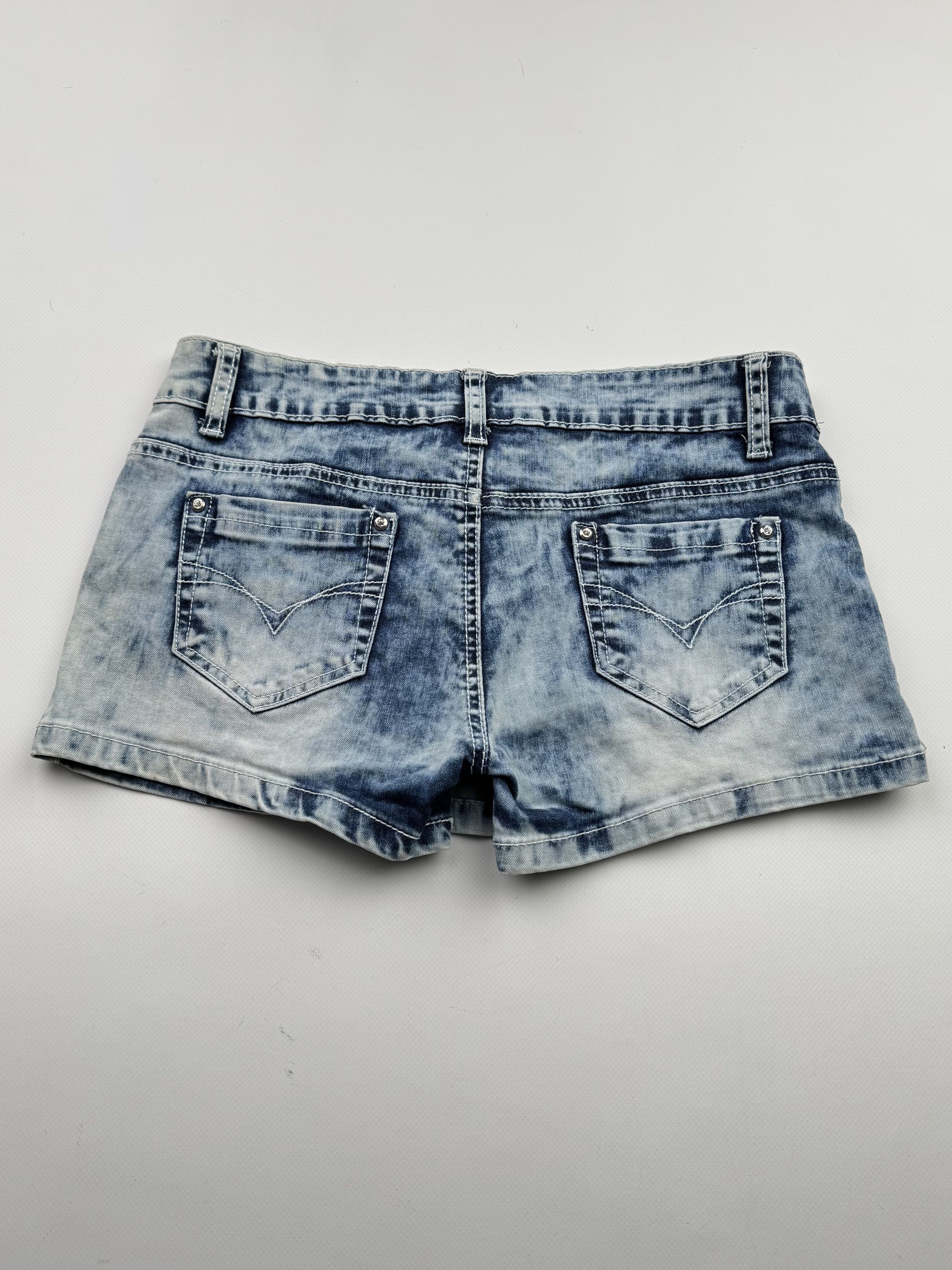Japanese Brand Vintage Mini Shorts B322(V370)E2 Size 27" / US 4 / IT 40 - 7 Thumbnail