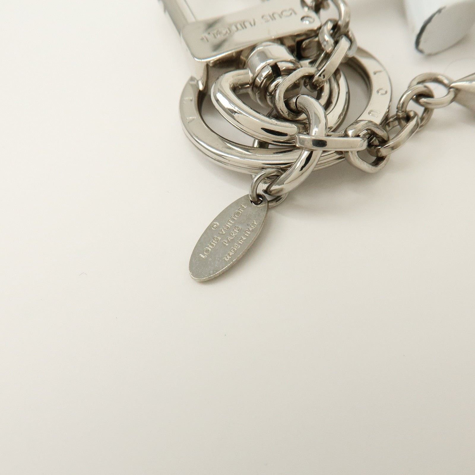 Louis Vuitton Louis Vuitton Twist Metal Bag Charm Silver Size ONE SIZE - 6 Thumbnail