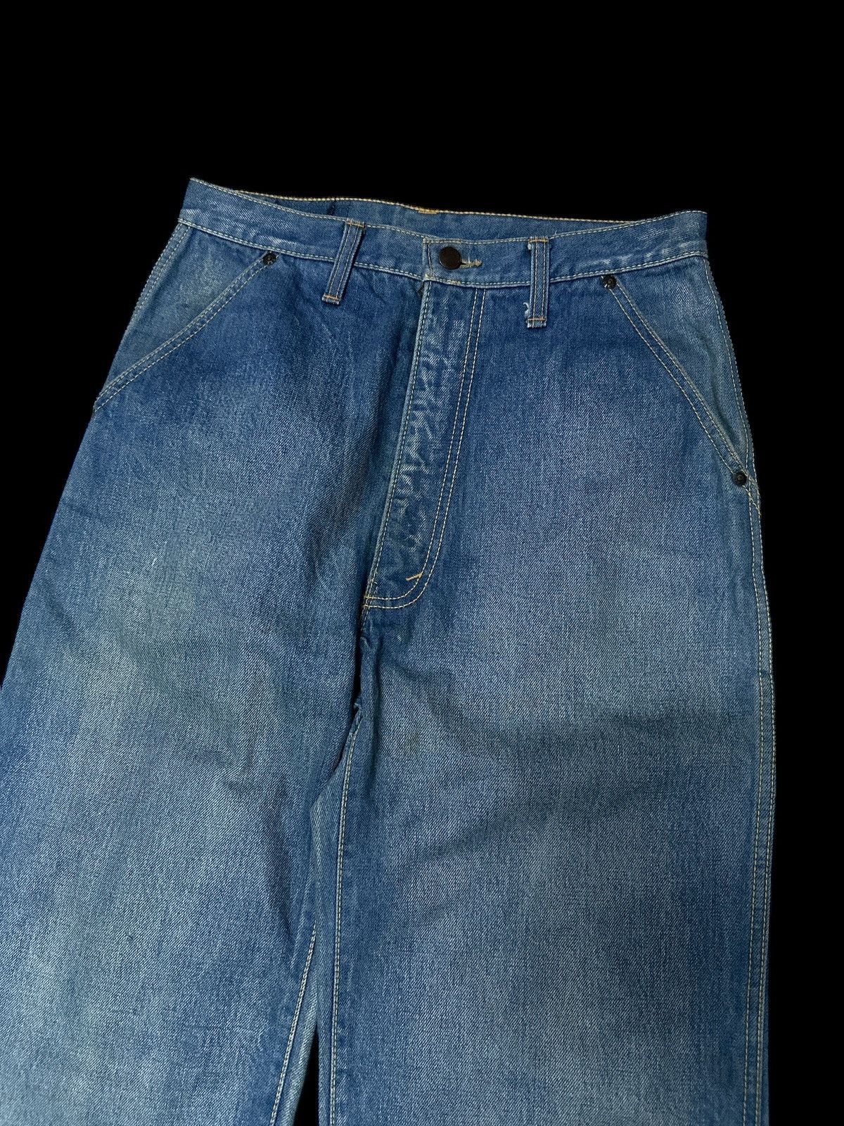 Japanese Brand Bobson💥 Vintage Loose Baggy Bobson Denim🎌 Size US 32 / EU 48 - 3 Thumbnail