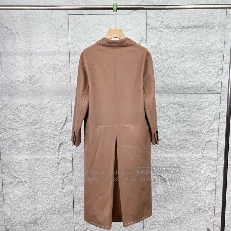 Valentino Valentino Lotus pink lapel long coat Size S / US 4 / IT 40 - 2 Thumbnail