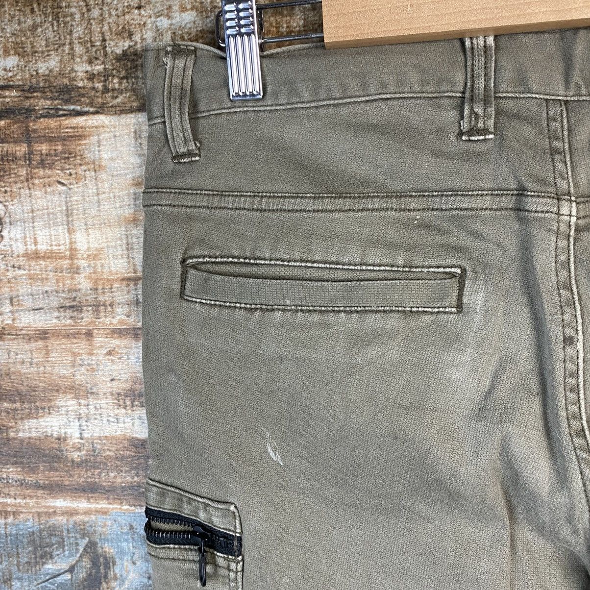 Japanese Brand DL Scot Inc Green Cargo Multipocket Pants #C1221 Size US 32 / EU 48 - 19 Thumbnail