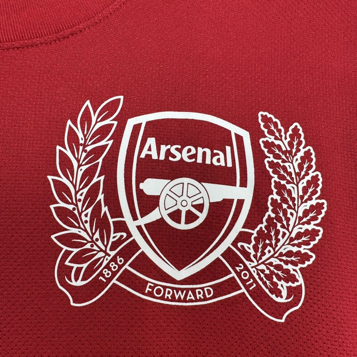 Nike ARSENAL LONDON 2011 2012 HOME FOOTBALL SHIRT SOCCER NIKE Size US L / EU 52-54 / 3 - 6 Thumbnail