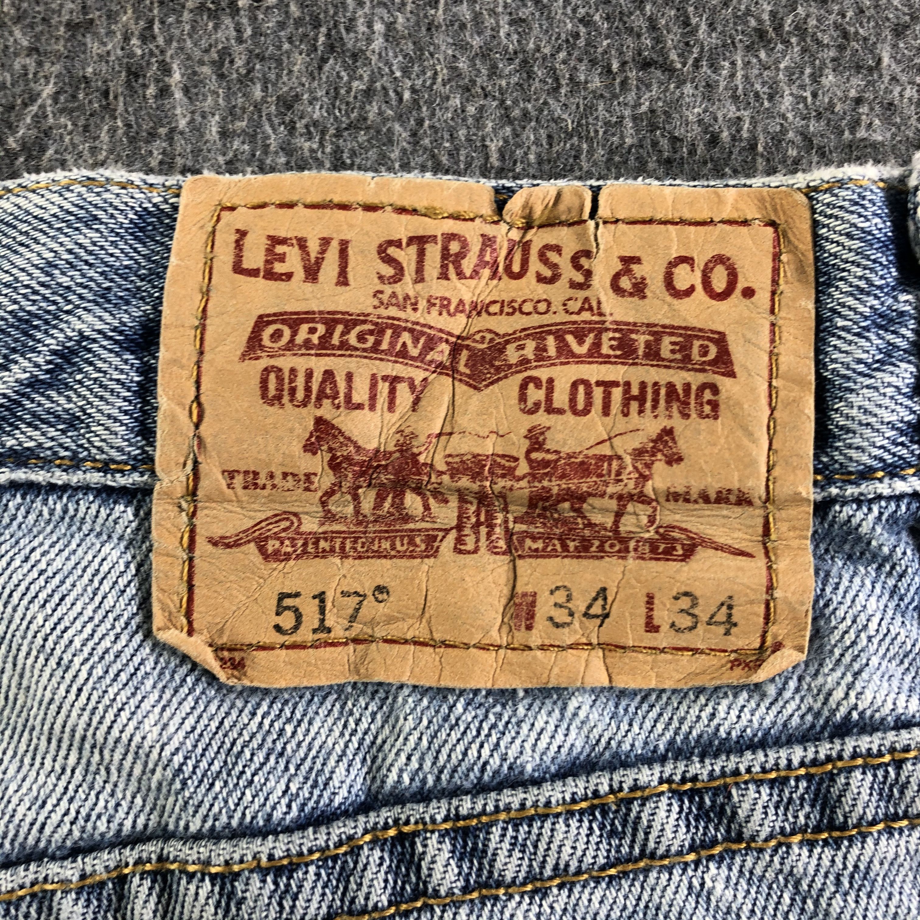 Levi's Vintage Light Wash Levis 517 Jeans-J4295 Size US 34 / EU 50 - 5 Thumbnail