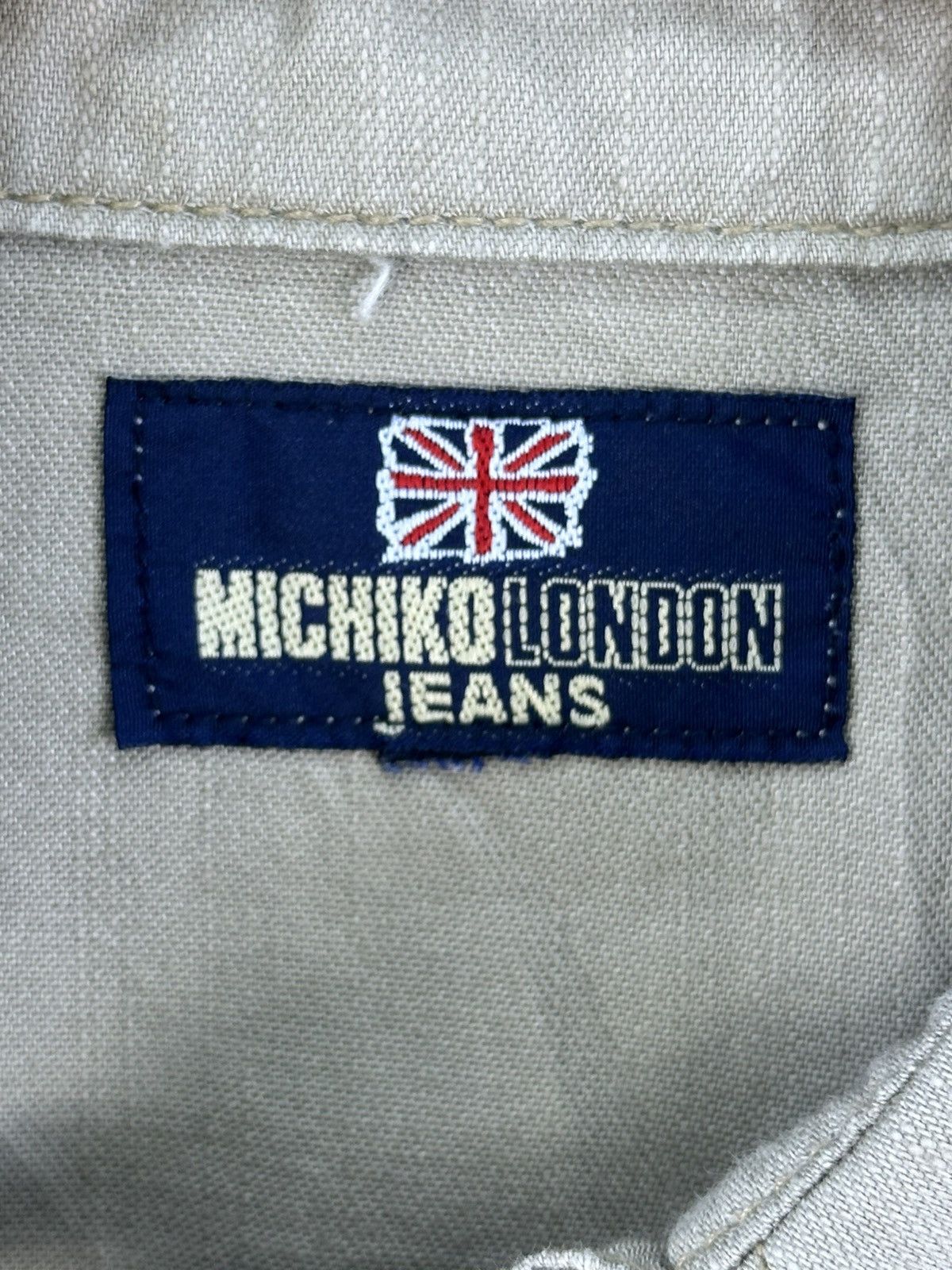 Michiko Koshino London Michiko London Jeans Flannel Work Shirt Size M / US 6-8 / IT 42-44 - 12 Thumbnail