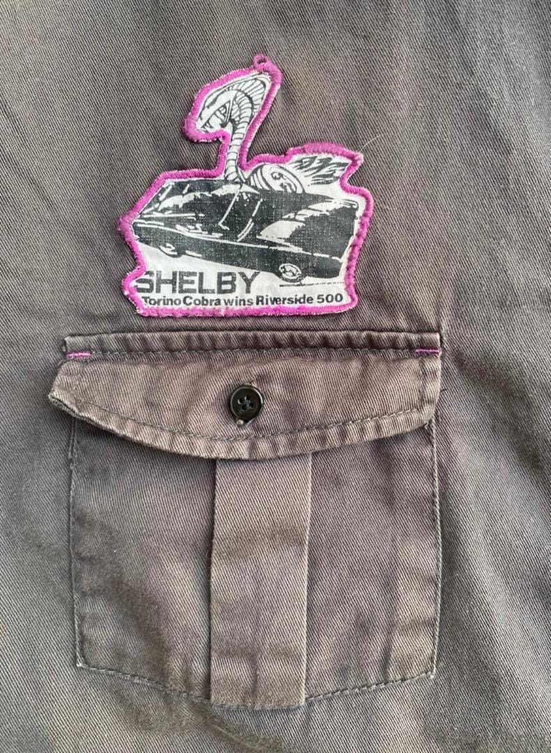 Vintage Vtg 90s Shelby Cobra workwear shirts patch logos Large size Size US L / EU 52-54 / 3 - 4 Thumbnail