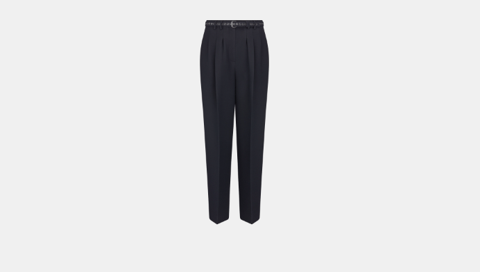image of Dior O1Bcso1Str0224 Pants In Black, Women's (Size 32)