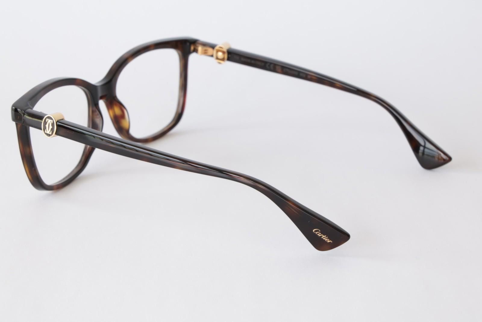 Cartier New Cartier eyewear optical eyeglasses CT0493O 002 havana Size ONE SIZE - 5 Thumbnail
