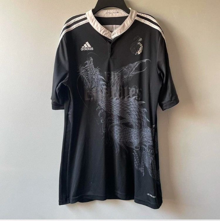 Yohji Yamamoto Yohji Yamamoto Real Madrid Jersey Size US L / EU 52-54 / 3 - 1 Thumbnail