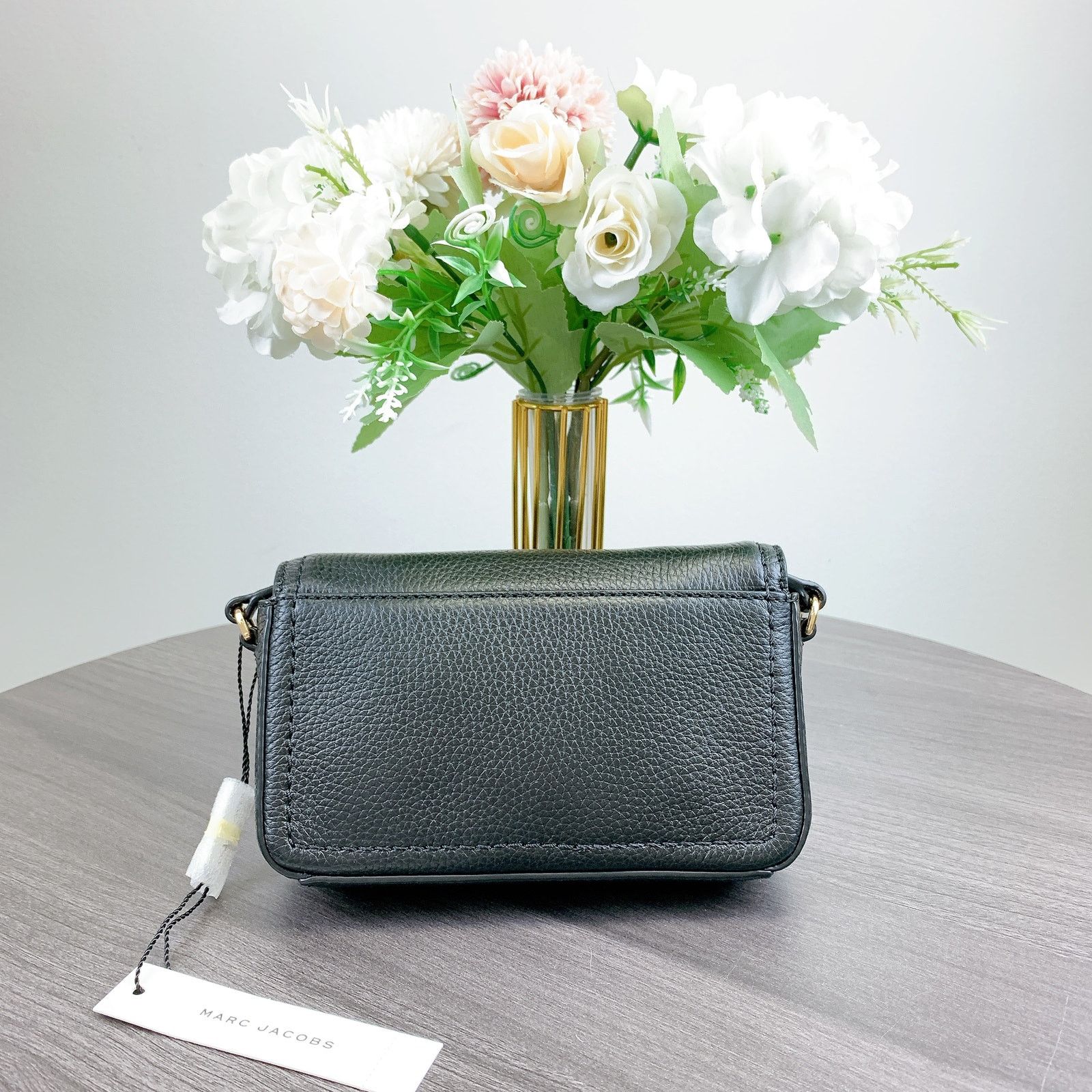Marc Jacobs Marc Jacobs H107L01FA21 Mini Leather Crossbody Bag IN BLACK Size ONE SIZE - 3 Thumbnail